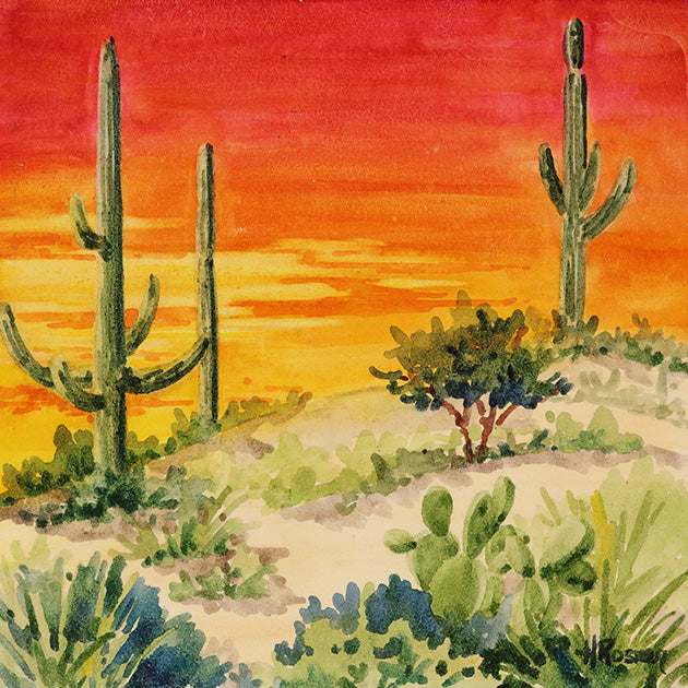 Cactus Sunset mini 2