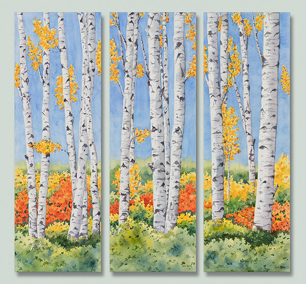 A Chill In The Air (triptych)