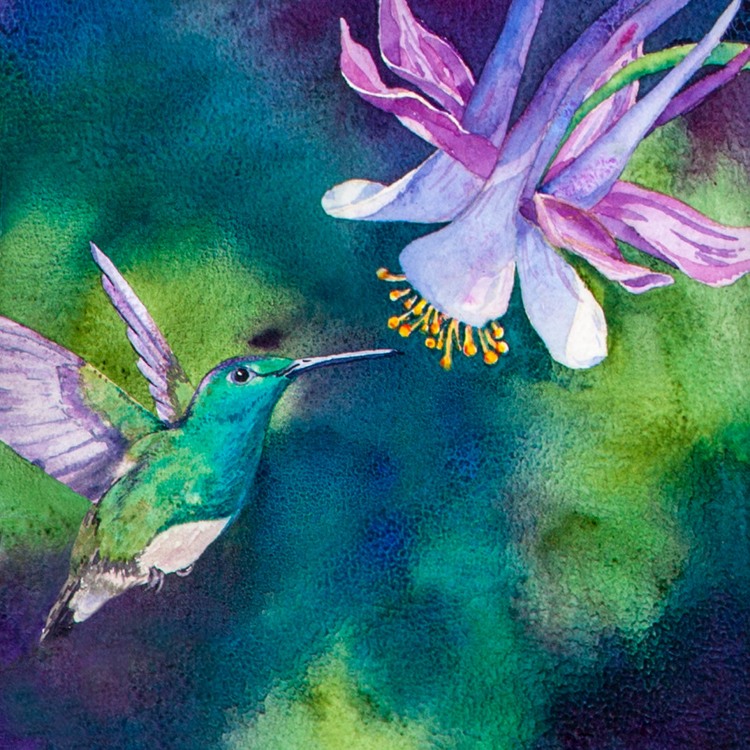 Hummer with Columbine