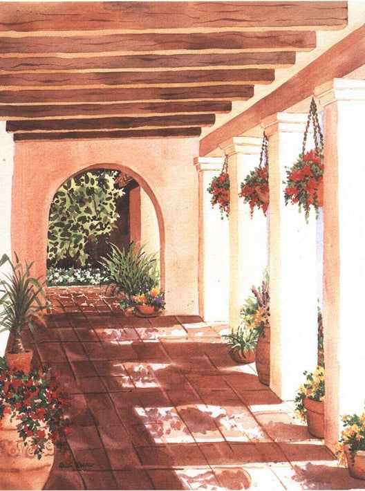 Loggia in the Afternoon