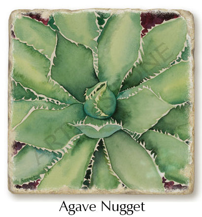 A closeup of the Agave Nugget trivet