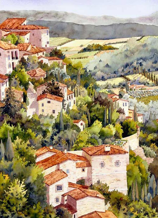 Hilltop of Gordes, Provence