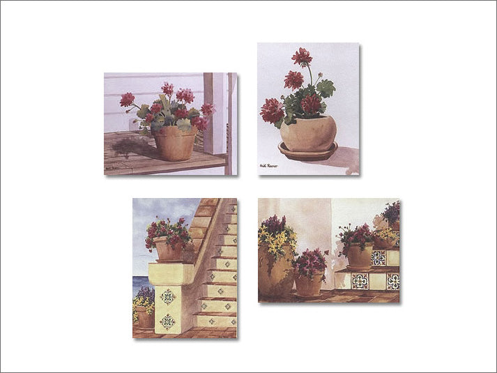 Geranium Series notecards
