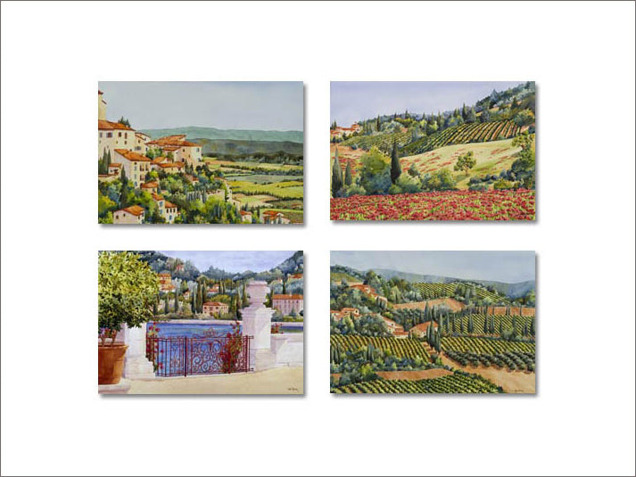 Vista Series notecards